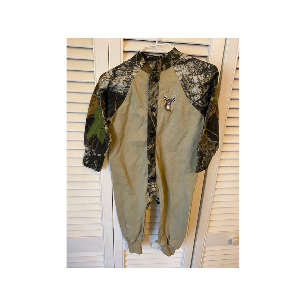 Jordan Lee camo onesie